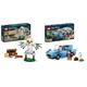 LEGO Harry Potter Hedwig im Ligusterweg 4 Set mit Spielzeug-Eule für Kinder & Harry Potter Fliegender Ford Anglia, baubares Spielzeug-Auto für Kinder