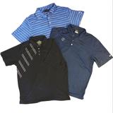 Nike Shirts | 3 Men's Short Sleeve Collared Golf Work Polo Shirts Bundle Size Xl | Color: Black/Blue | Size: Xl