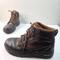 Carhartt Shoes | Carhartt Slip Resistant Steel Toe Boots Mens 12 Brown Leather Lace Up Work Shoes | Color: Brown | Size: 12