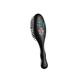 AVLUZ Hair Brush Ebony Wood Massage Comb, Butterfly Flower Painting Oval Comb Hair Brush, Anti Static Detangling Air Cushion Hairbrush, Removes Knots and Tangles (Color : B)