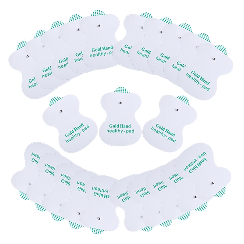 Selbstklebende Ersatz-Zehn-Elektrodenpads, elektrischer digitaler Massagegerät-Aufkleber für die digitale EMS-Maschine Image