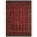 Green/Red 158 x 63 x 0.32 in Area Rug - Bungalow Rose Heti Cotton Area Rug Cotton | 158 H x 63 W x 0.32 D in | Wayfair