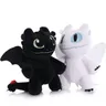 DISNEY Dragon 3 Krokmou Anime Figure Night Fury Light Fury Toys Poupées en peluche 20cm