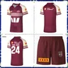 2024 QUEENSLAND MAROONS MENS CAPTAIN'S RUGBY JERSEY 2024/25 QLD Maroons Jersey Harvey normanno