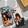 Per IPhone Movie Pulp Fiction Girl Phone Case per IPhone 14 11 12 Pro 8 Plus X Pro 14 MAX 12 MINI XR