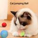 Electric Automatic Cat Toys, Usb Charging Smart Ball Toys For Cat Small Dogs, Funny Auto Rolling Ball Self-moving Kitten Games Supplies