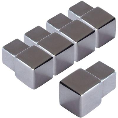 Dalsys - Endstück für Fliesenschiene Quadratprofil Edelstahl, Fliesenprofil - Poliert 12,5mm, 5 Image