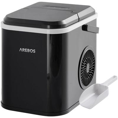 Arebos - Eiswürfelmaschine Ice Cube Maker 12 kg / 24 h 10-15 Minuten Produktionszeit 1,1 Liter Image