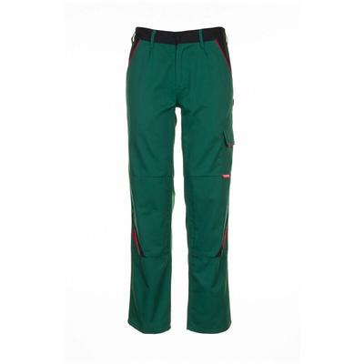 Arbeitshose Bundhose Highline 2325 grün schwarz rot Gr. 42 - Planam Image