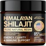 Shilajit Pure Himalayan Organic Resin | Lab Tested in USA | 500 mg Supplement for Men Women | 85+ Trace Minerals & Fulvic Acid Complex | Energy Mental Immune Support - 1.05 fl oz 2 Month Supply