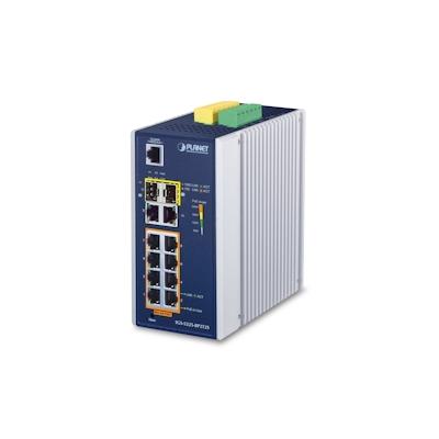 PLANET IGS-5225-8P2T2S Netzwerk-Switch Managed L2+ Gigabit Ethernet (10/100/1000) Power over Ethernet (PoE) Blau, Weiß Image