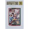 George Kittle San Francisco 49ers Autographed 2021 Panini Chronicles Stars & Stripes Red #STS-GKI #/199 Beckett Fanatics Witnessed Authenticated 9.5/10 Card