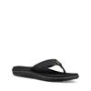 Sandale TEVA "W VOYA FLIP", Gr. 37, schwarz (bar street b), Textil, sportlich, Schuhe