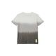 T-Shirt S.OLIVER JUNIOR Gr. S (134/140), grau (stone) Jungen Shirts T-Shirts mit Farbverlauf