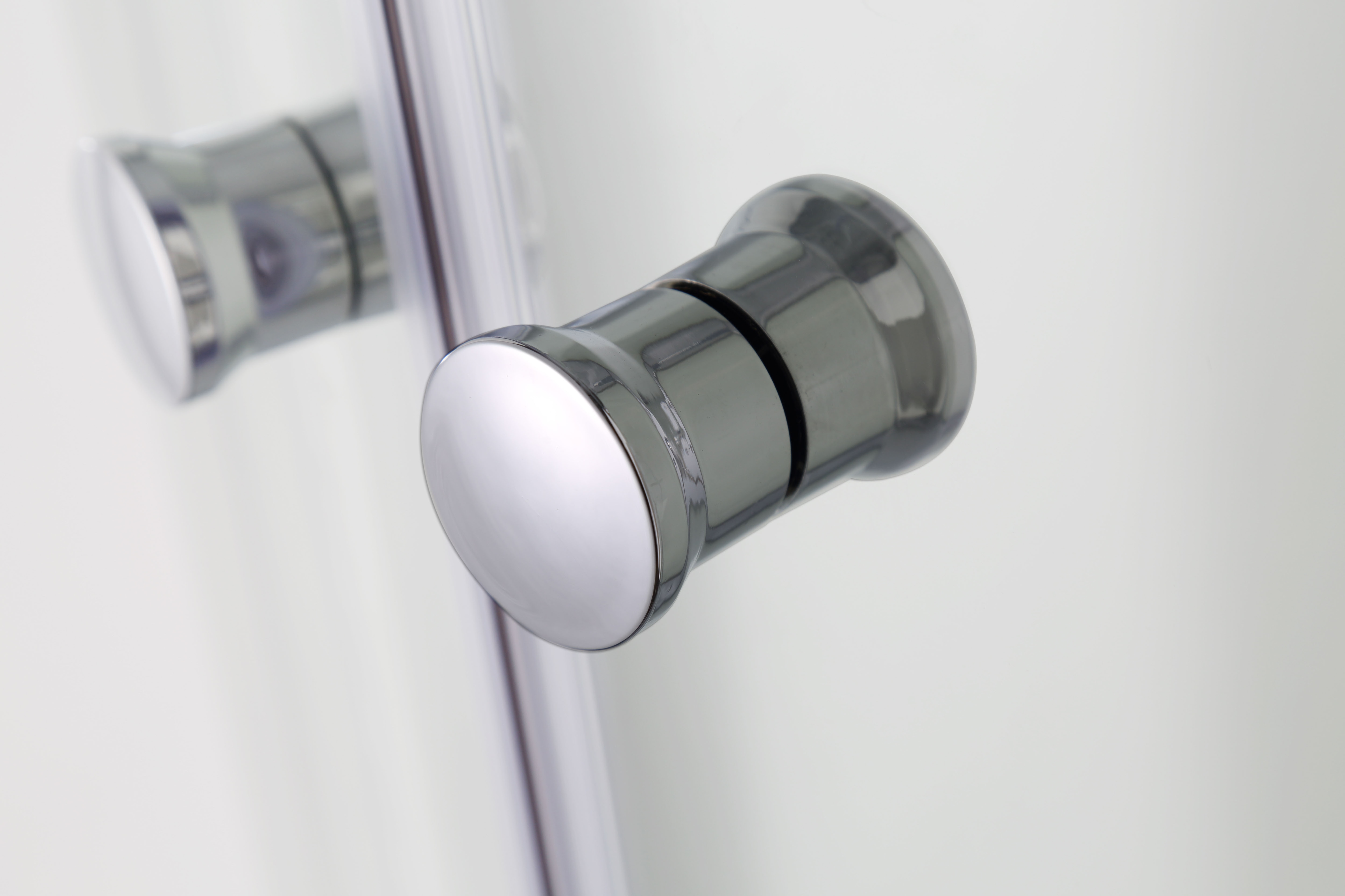 Komplettdusche SANOTECHNIK "Komplettduschkabine", schwarz (chrom), B:90cm H:205cm T:90cm, Duschkabinen, Maße: 90x90x205cm