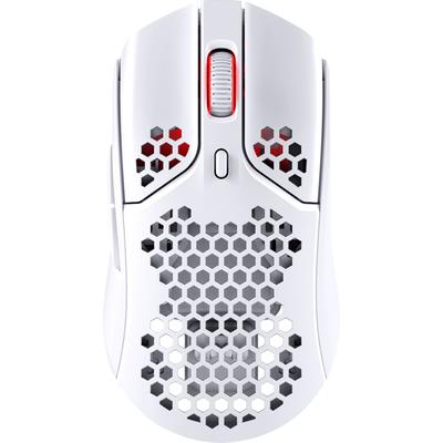 HYPERX Maus "Pulsefire Haste Wireless" Computer-Mäuse weiß Gaming Maus