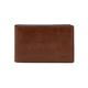 Fossil Wallet for Men Andrew, Eco Leather/PVC Trim Bifold cognac 11.5 cm L x 1.9 cm W x 7.7 cm H ML4391222