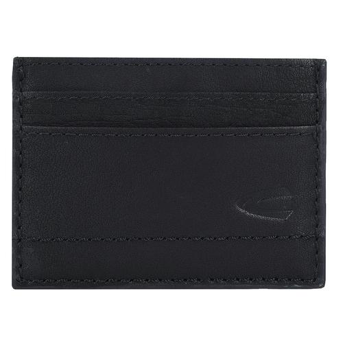 camel active - Niagara Kreditkartenetui Leder 9,5 cm Portemonnaies 1 ct Schwarz Herren