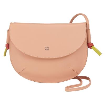 DuDu Skye Umhängetasche Leder 21 cm flamingo pink Silber Damen Image