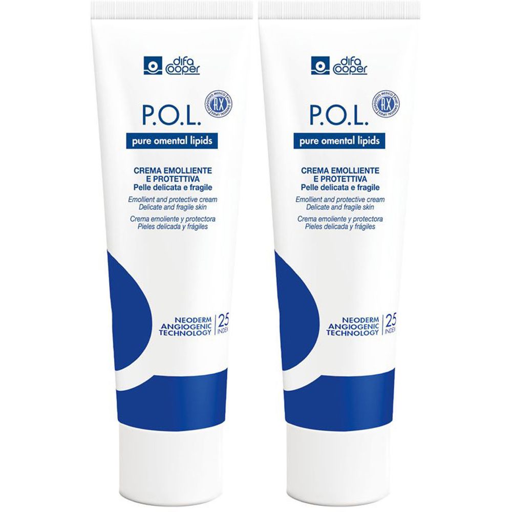 P.O.L. Crema Emolliente E Protettiva 2x100 ml