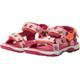 Sandale JACK WOLFSKIN "SMILEYWORLD SANDAL K" Gr. 33, rosa (rosa, pink) Schuhe Jungen