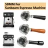 58mm Kaffee bodenloser Sieb träger für Sonnenstrahl Mini Barista/Barista Max /Barista plus Espresso