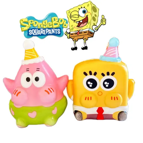 SpongeBob Patrick Star Squeeze Spielzeug langsam Rebound Pu Dekompression steigende Spielzeug Stress