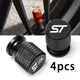 Tappi per valvole per pneumatici per ruote auto 4 pezzi coperture antipolvere per Ford ST LINE stline Focus 2 3 1 MK2 MK3 MK1 Fusion Everest Escape Explorer