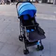 Kinderwagen Universal Fuß stütze Oxford Stoff langlebige praktische Trittbrett Kinderwagen