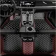 Tapis de sol en cuir personnalisé pour voiture tapis automatique accessoires intérieurs BMW X6
