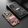 Marvel Avengers Anime per POCO X5 X4 X3 C65 C51 C55 C50 C40 M6 M5S M5 M4 M3 F5 F4 GT Pro NFC TPU