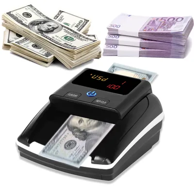 faux billets en euros Mini-compteur d'argent Portable détection automatique d'argent par UV Images
