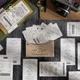 50 Blatt/Los Notiz blöcke Haft notizen Speicher Ticket Papier Tagebuch Scrap booking Aufkleber Büro