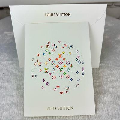 Louis Vuitton Office | Louis Vuitton Holiday Season Greeting Card And Envelope | Color: White | Size: 7” X 5”