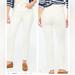J. Crew Jeans | J Crew Essential Straight Jeans All Day Stretch White Size 27 Nwt | Color: White | Size: 27