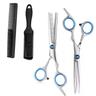 4pcs/set Hairdressing Scissors Hair Scissors Professional Hairdressing Scissors Cutting Thinning Scissors Barber Shear Accessories