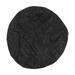 4ft Round Hot Tub Cover Oxford Fabric Folding Heat Insulation Waterproof Dustproof Pool Cover Black YZRC
