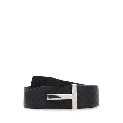 Leather Belt - Black - Tom Ford Belts