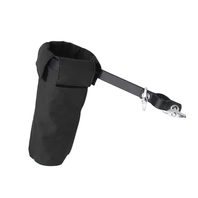 Drumstick Bag Drum Stick Bag Case Black Cylindrical Drumsticks Holder 600D Oxford Fabric Percussion Drum Instrument Accessories