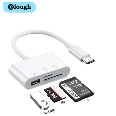 Type C Adapter TF CF SD Memory Card Reader OTG Writer Compact Flash USB-C for IPad Pro Huawei