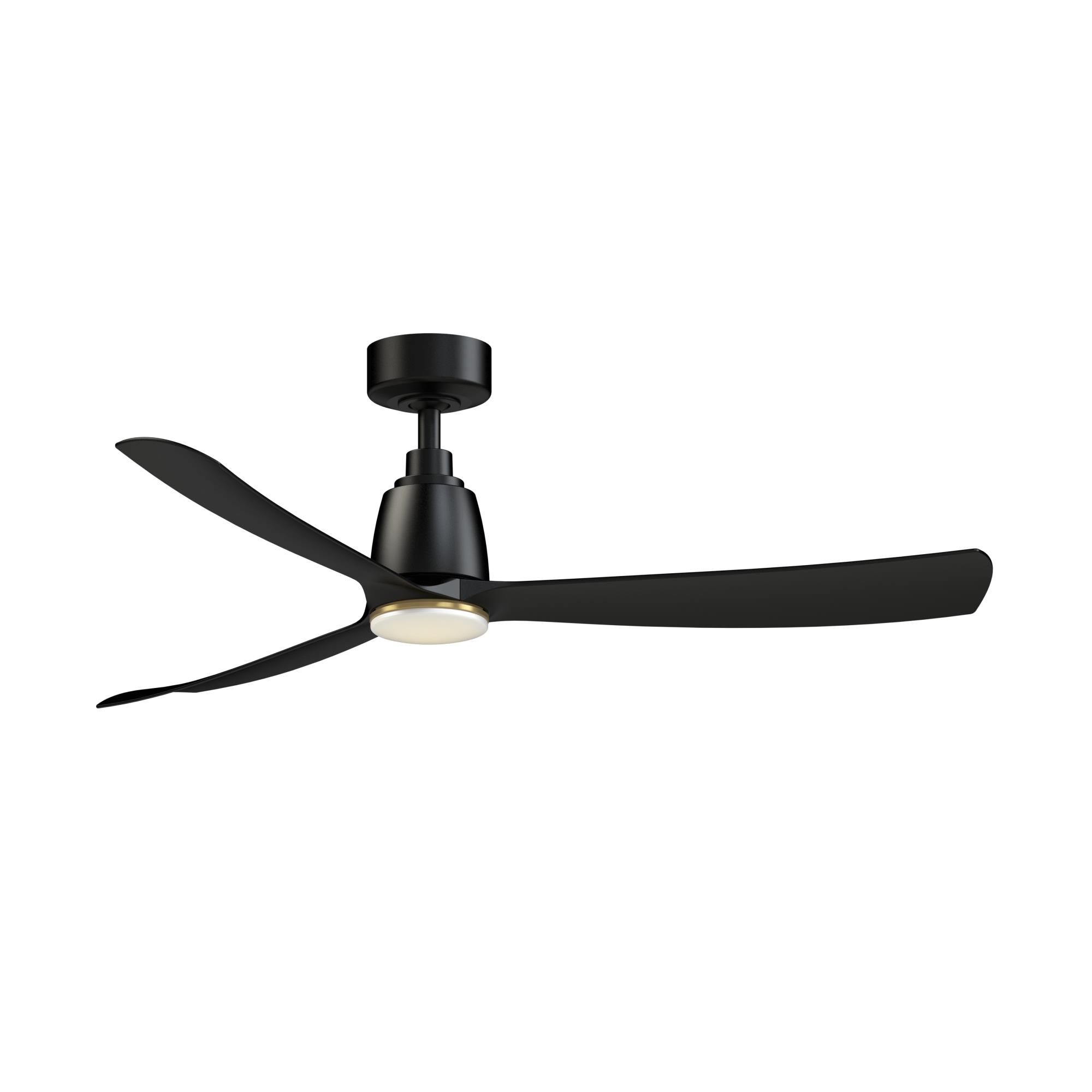 Fanimation Kute 52 Inch Ceiling Fan with Light Kit - FPD8534BL-LKBS