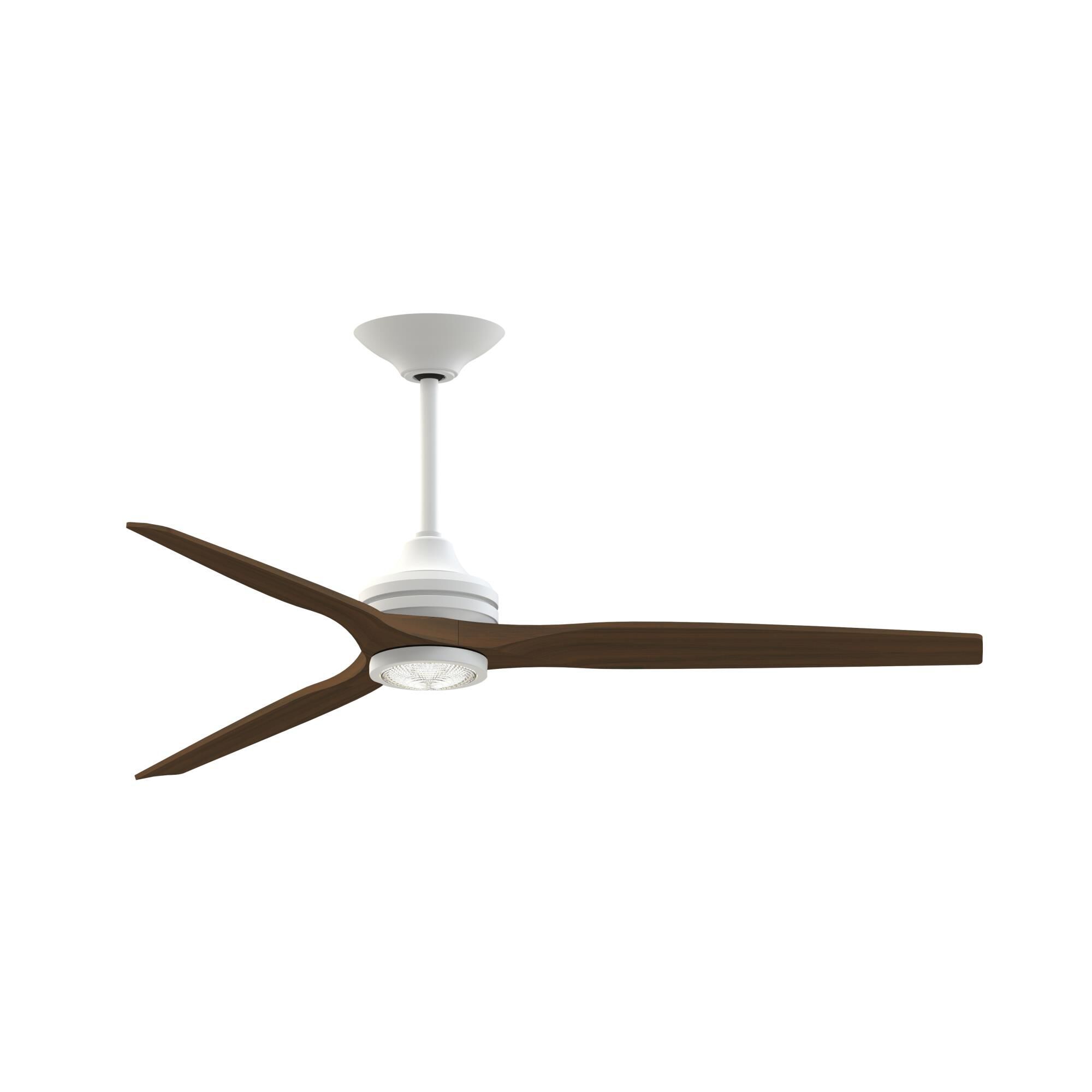 Fanimation Spitfire 64 Inch Ceiling Fan with Light Kit - FPD6721BDZ-64DWA-LK