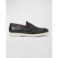 Ettore Leather Casual Penny Loafers