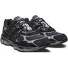 Sneaker ASICS SPORTSTYLE "GEL-NYC", Gr. 44, schwarz (schwarz, grau), Leder, Synthetik, sportlich, Schuhe