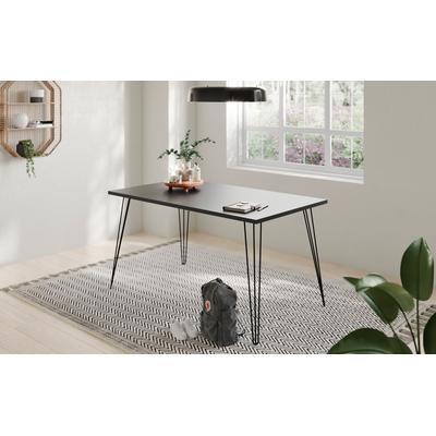 Ablagetisch SCHILDMEYER "Fynn", schwarz (schwarz, schwarz, schwarz), B:120,0cm H:74,0cm T:80,0cm, Tische, Tischbeine aus Metall Image