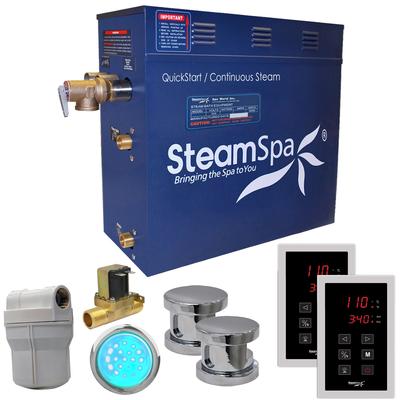 SteamSpa Royal 10.5 KW QuickStart Acu-Steam Bath Generator Package