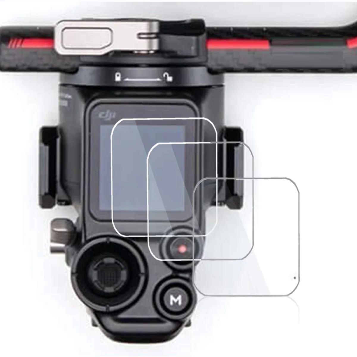 Hartglas-Displayschutzfolie für DJI Ronin RS 5/4/4pro/3 RS5/RS3 Mini/RS4 Pro Handheld Gimbal Schutzfolie Zubehör Image