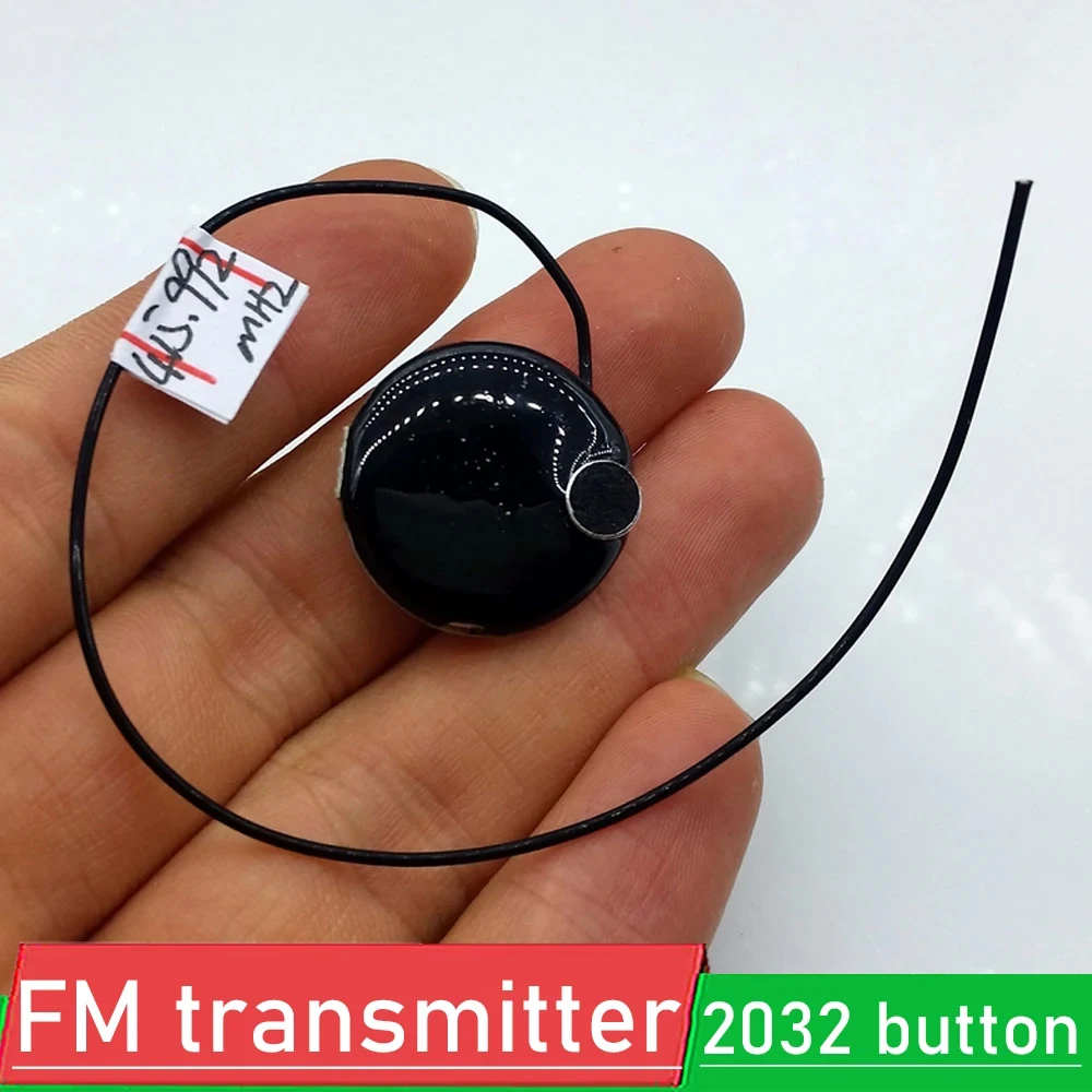 2032 taste UHF FM sender 400 M-470 MHZ mini drahtlose mikrofon audio Pickup UHF Radio Für Walkie-talkie empfänger Verstärker Image