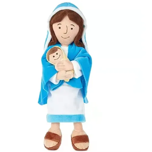 Neue arabische Jesus Plüsch Maria hält Baby puppe Spielzeug