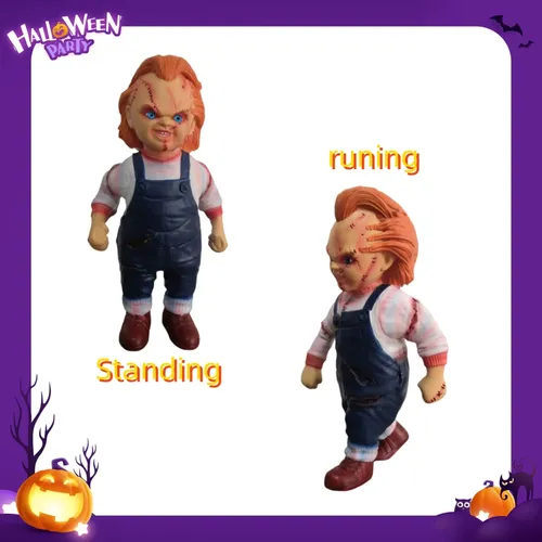 Chucky Puppe Horror Sammlung Puppe Figur Kinderspiel gute Jungs Chucky Halloween Chucky Dekoration